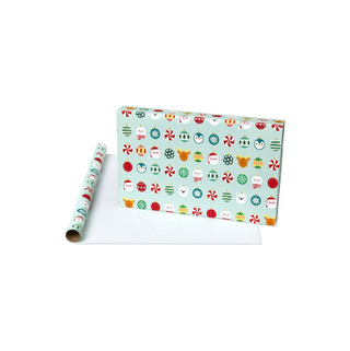 Festive Ornament Wrapping Paper