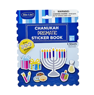 Chanukah Prismatic Sticker Book