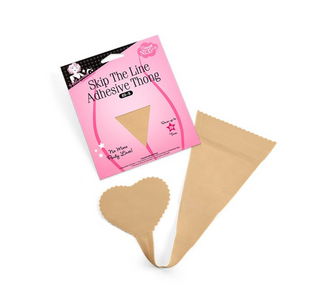 Skip the Line Adhesive Thong