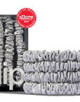 Back to Basics Silver Scrunchies
