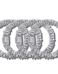 Back to Basics Silver Scrunchies