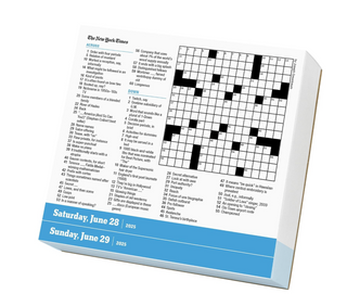 The New York Times Crossword Page-A-Day® Calendar 2025