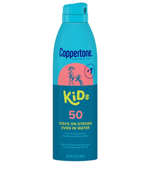 Kids Sunscreen Spray SPF 50