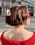 Ace of Hearts Claw Hair Clip