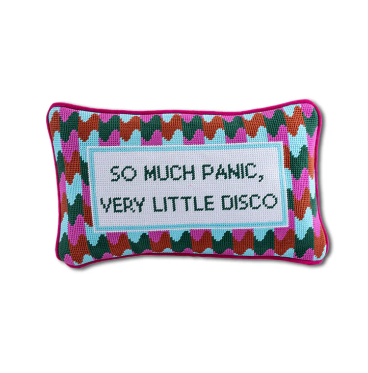 Panic at the Disco Needlepoint Pillow