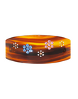 Ponytail Barrette Tortoise Daisy