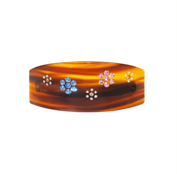 Emi Jay Ponytail Barrette - Tortoise Daisy Emi Jay - Tortoise Daisy Ponytail Barrette – shopguysngals main image 2