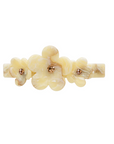 Ponytail Barrette Chantilly Bloom