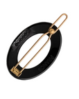 New Cutout Oval Tige Boule Barrette