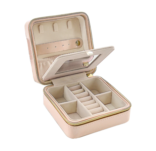 Pearl Travel Jewelry Case