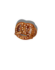 Mini Pretzel Lay Down Claw Clip