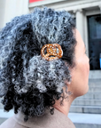 Mini Pretzel Lay Down Claw Clip