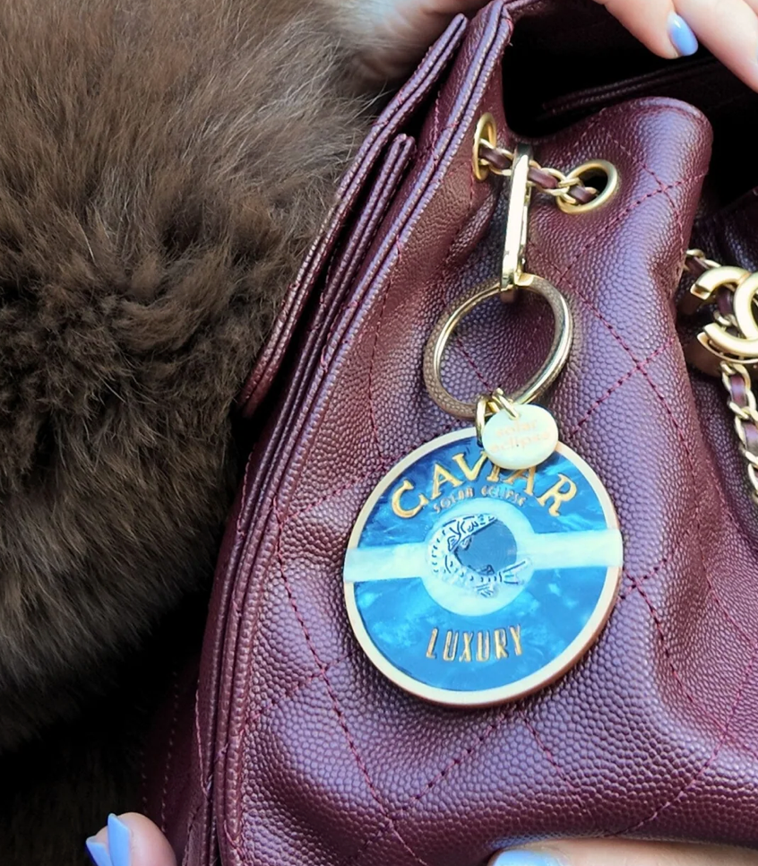 Caviar Bag Charm + Keychain