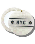 NYC Mosaic Compact Mirror