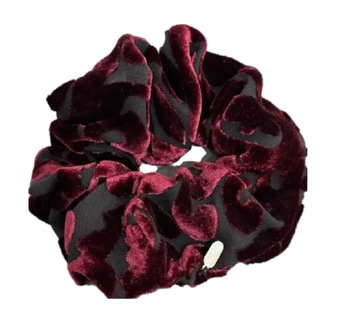 Renée Rivera Burn Out Silk Velvet Ponytail Holder