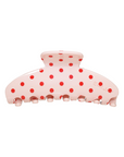 Big Offing Clip in Blush Polka