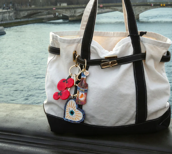 Cherry Tomato Charm + Keychain