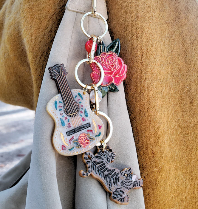 Dia De Las Brujas Bag Charm &amp; Keychain
