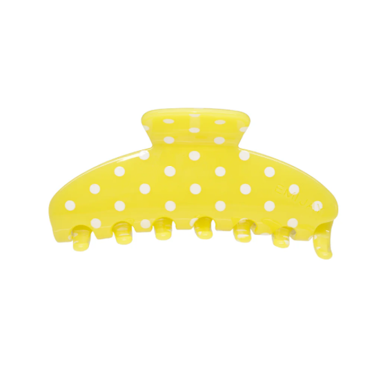 Big Effing Clip in Citrus Polka Dot