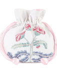 Carnation Jewelry Pouch