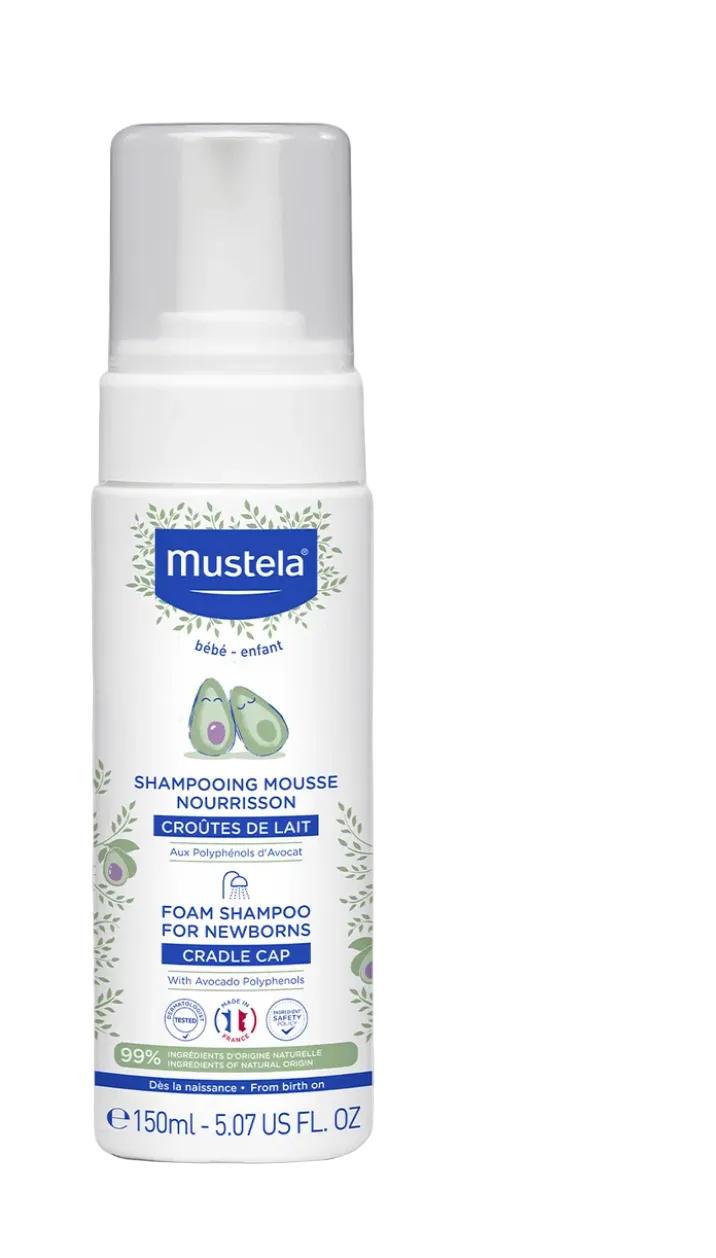 Mustela Foam shampoo for newborns