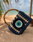 Greek Eye Clutch