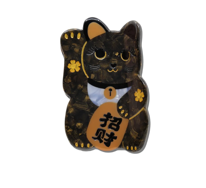 Maneki-Neko Cat Claw Hair Clip