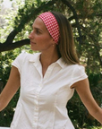 Infinity Gingham Headband