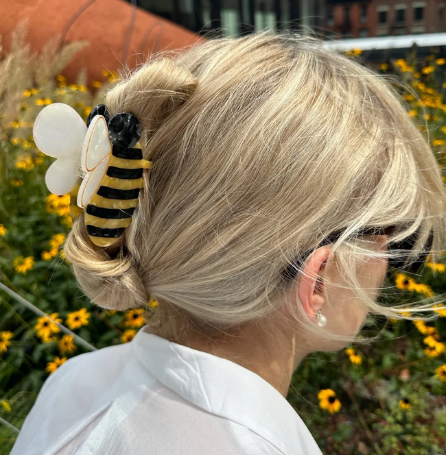 Bee Claw Hair Clip