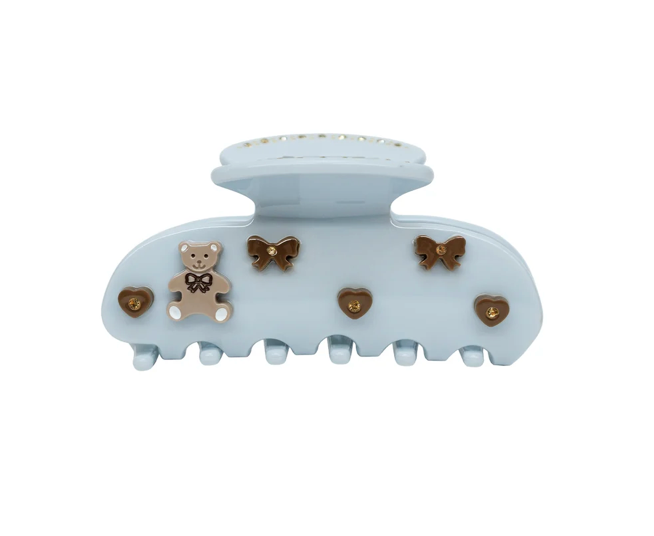 Sweetheart Clip in Dream Cloud Teddy