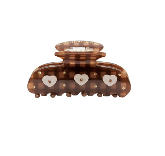 Sweetheart Clip in Cuddle me Gingham