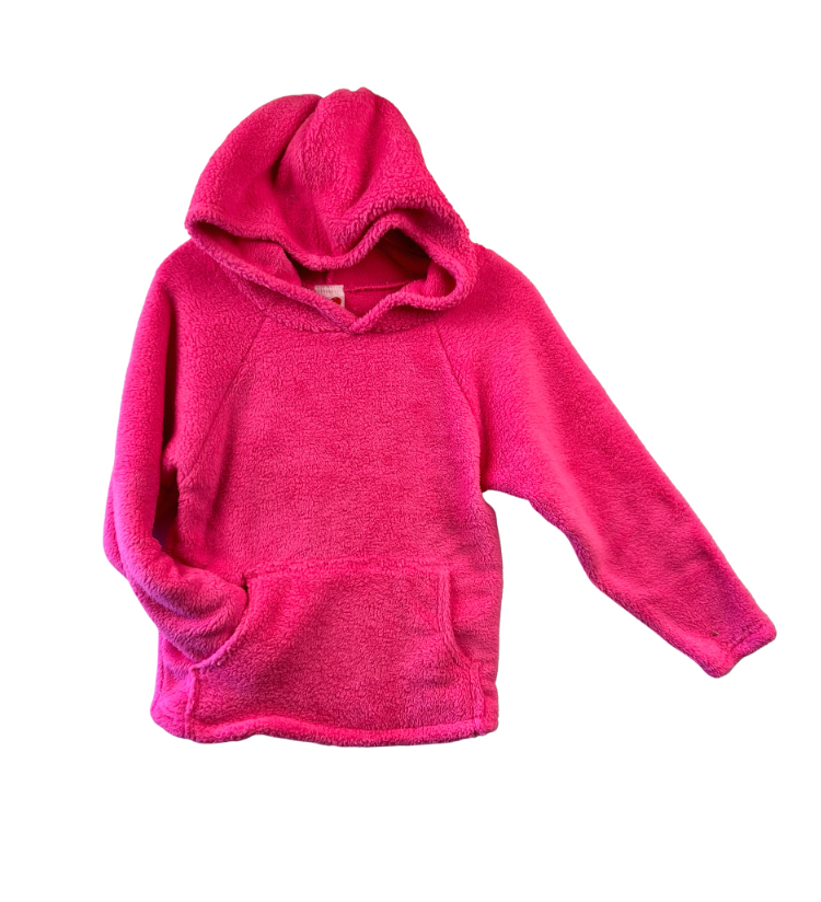 Solid Neon Pink Sweatshirt