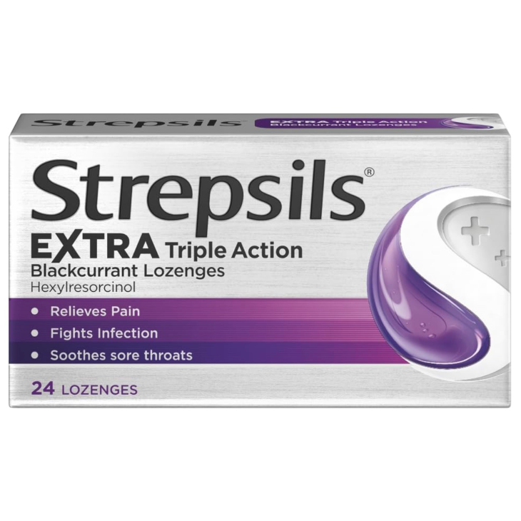 Extra Triple Action Blackcurrant Lozenges