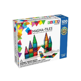 Magna-Tiles Clear Colors 100PC