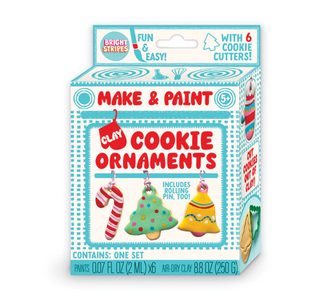 Make & Paint Clay Cookie Ornaments