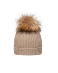 Luxe Ribbed Fox Hat