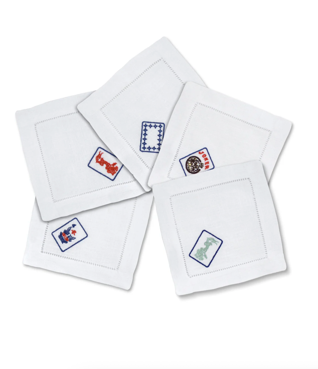 Mahjong Cocktail Napkins - Thumbnail 3