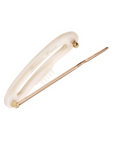 Mini Oval Tige Boule Barrette - French Classic