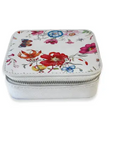 Travel Pill Case - Red Flora
