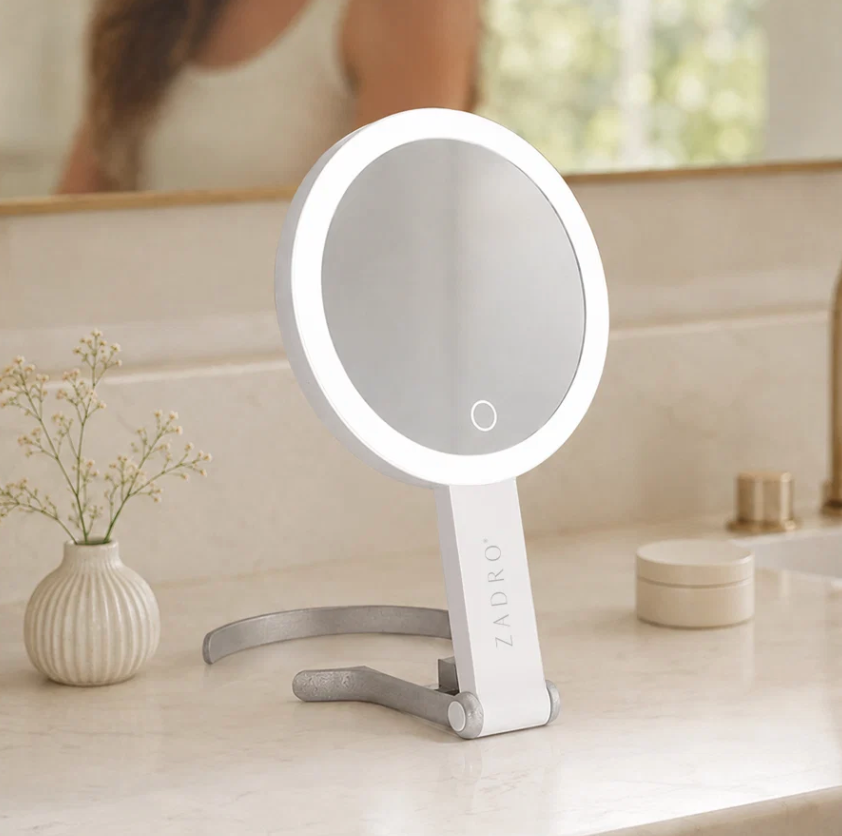 LED Lighted Hand Mirror