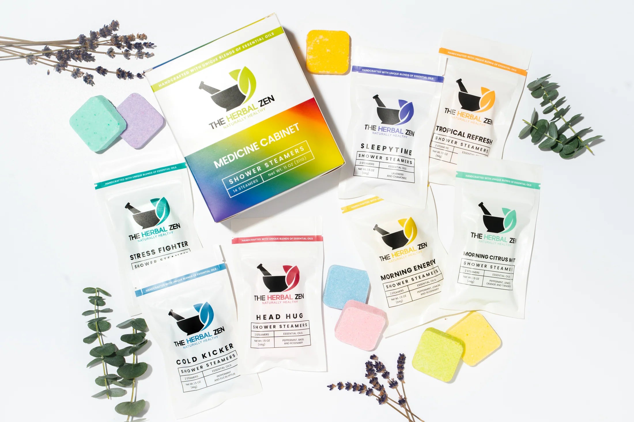 Herbal Zen Shower Steamers - Thumbnail 2