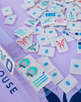 Pale  Violet Travel Mahjong Set