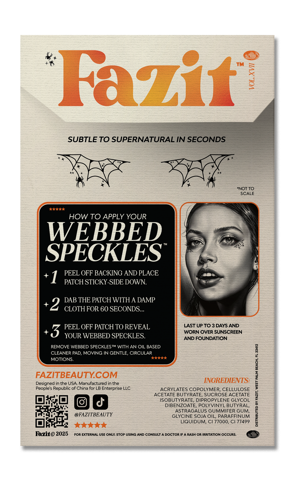 Fazit  Makeup Patches | Webbed Speckles