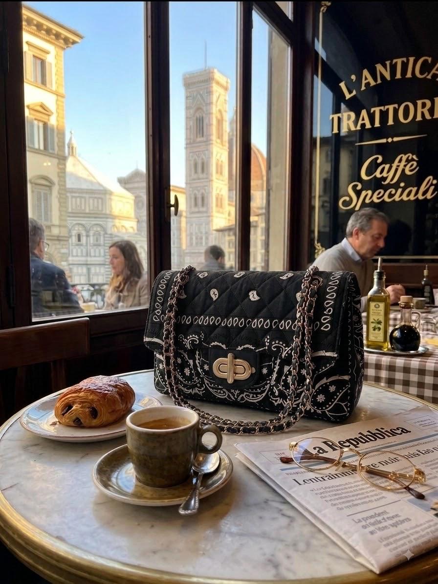 Paris Bandana Bag