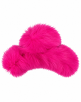 Large Fur Hair Clip