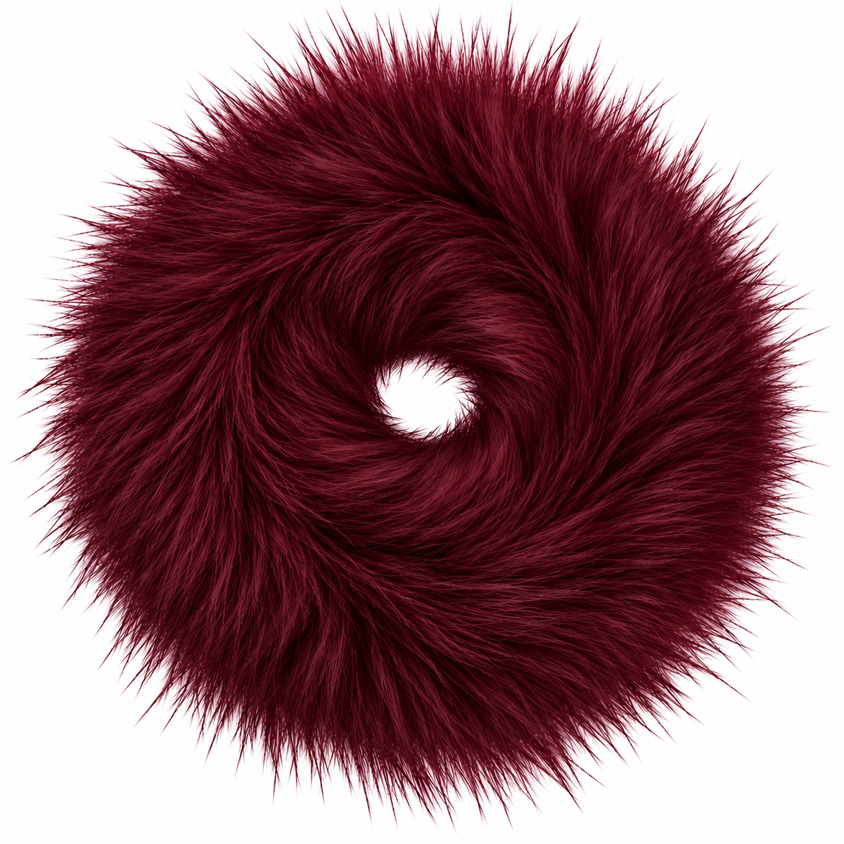 Fur Ponytail Holder