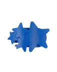 Blue Shooting Star Flat Hair Clip
