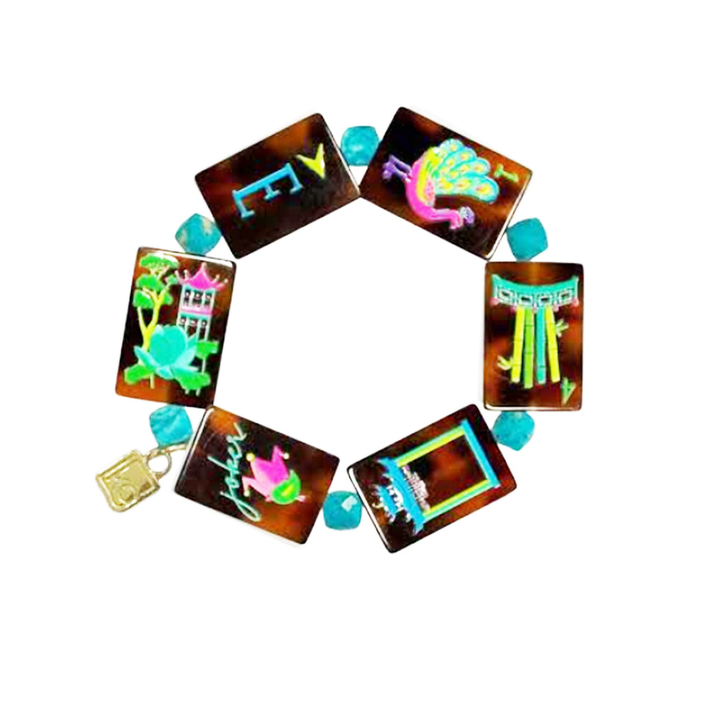 Afterglow Bracelette Tortoise-Gold