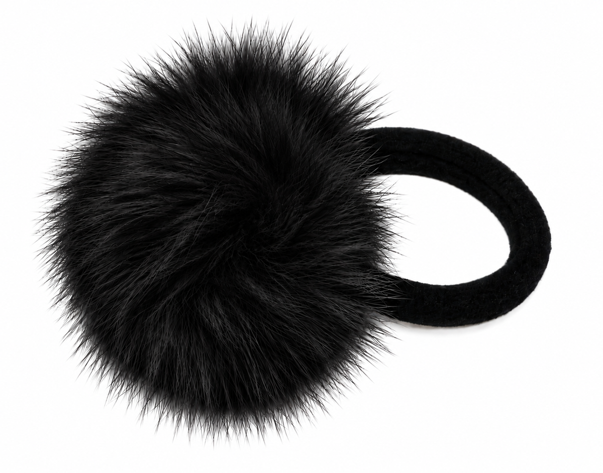 Fur Ponytail Holder