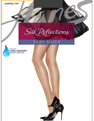Silk Reflections® Control Top Pantyhose